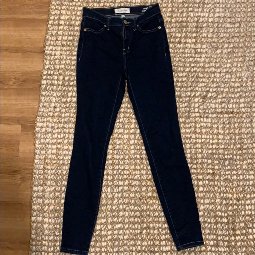 Henry & Belle size 25 high waisted skinny jeans